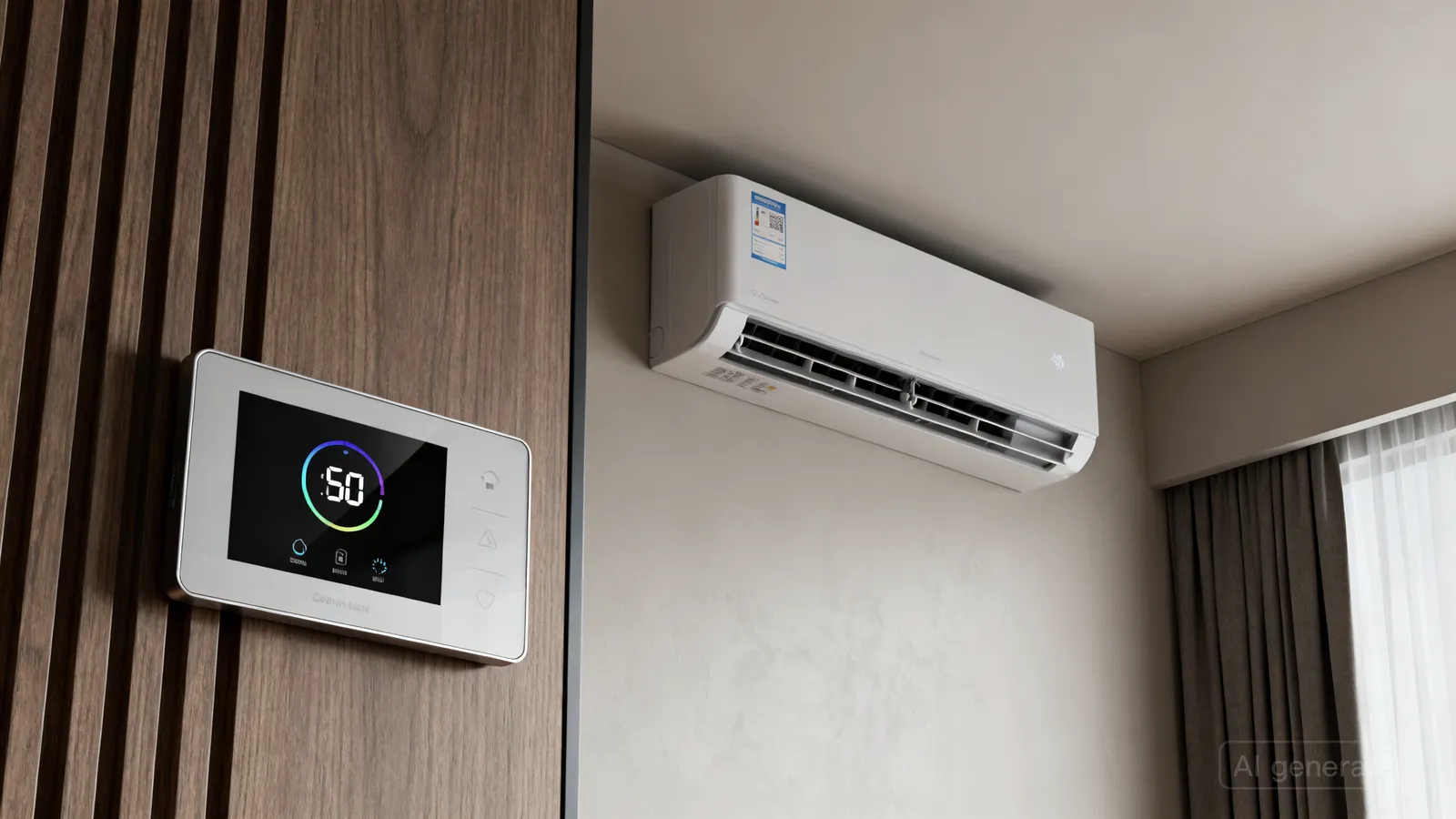 Integrar el aire acondicionado en la domótica