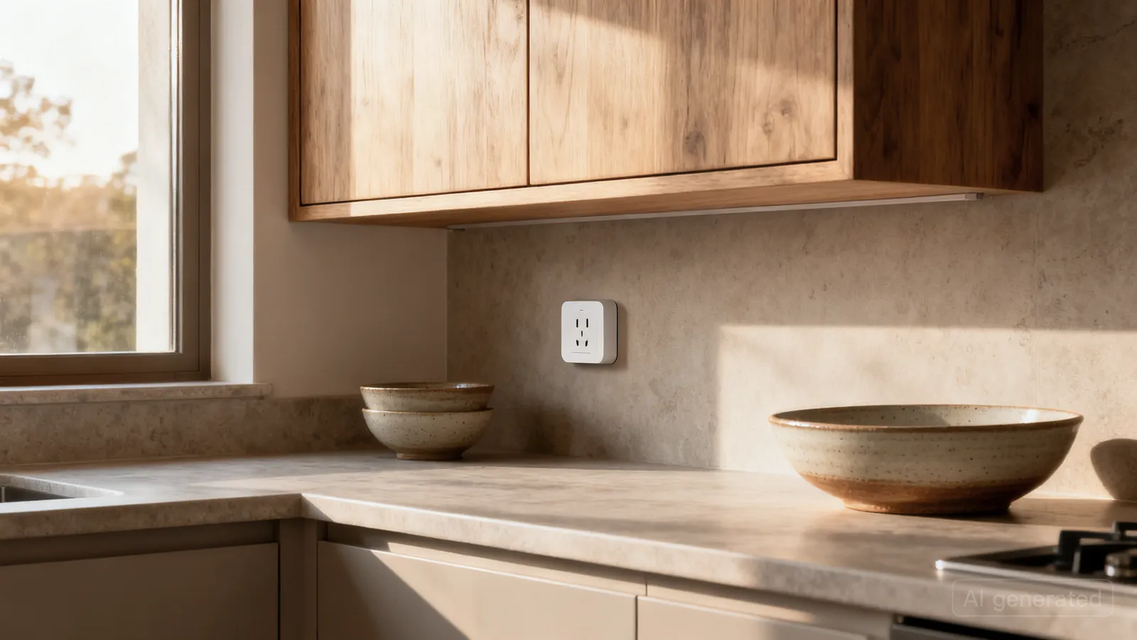 Cocina conectada: enchufes, extractores y seguridad